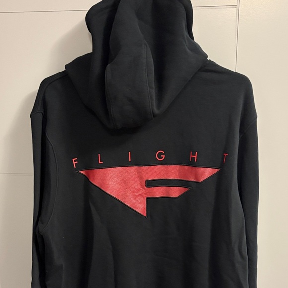 Vintage Nike Black Jacket with Red and Yellow Details - Picture 6 of 7